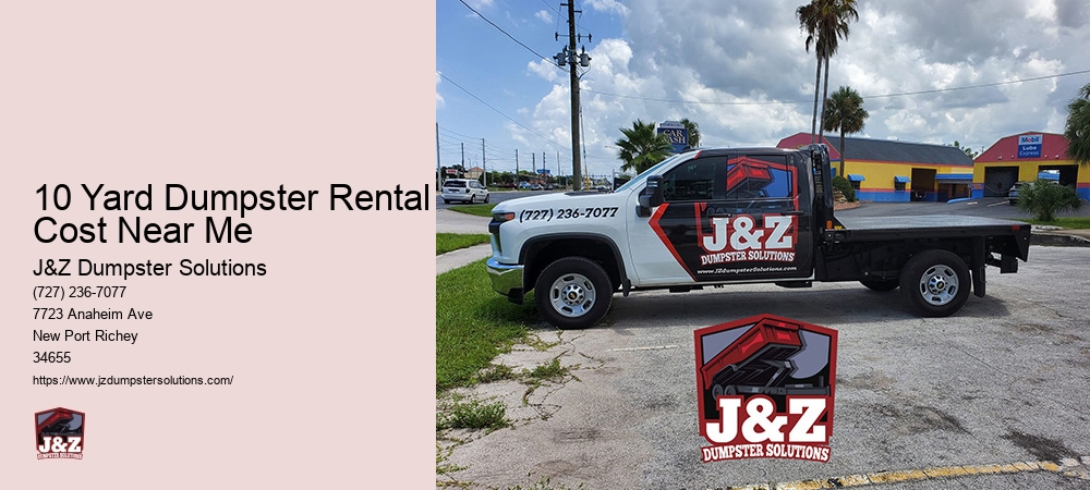 2 Yard Dumpster Service Near Me