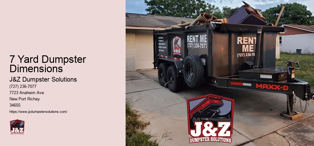 Dumpster Sizes