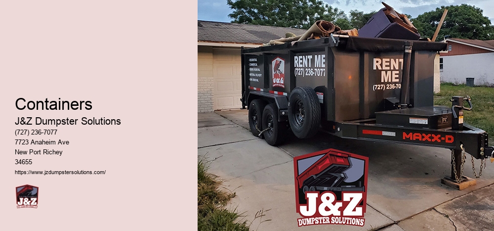 8 Yard Dumpster Service